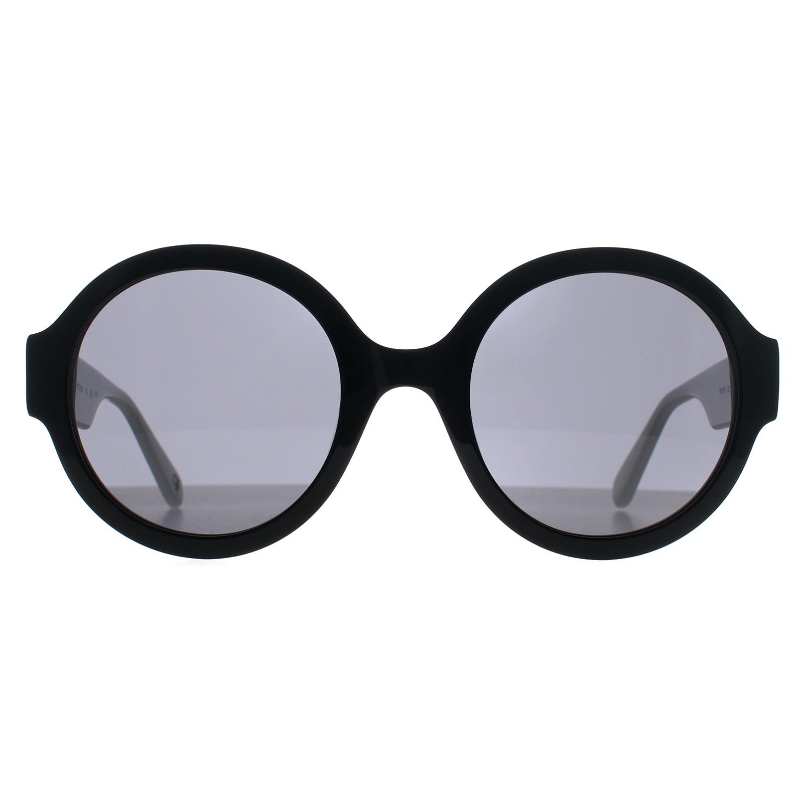 Black Benetton Black Round Black Grey BE5066, Image 1 of 3