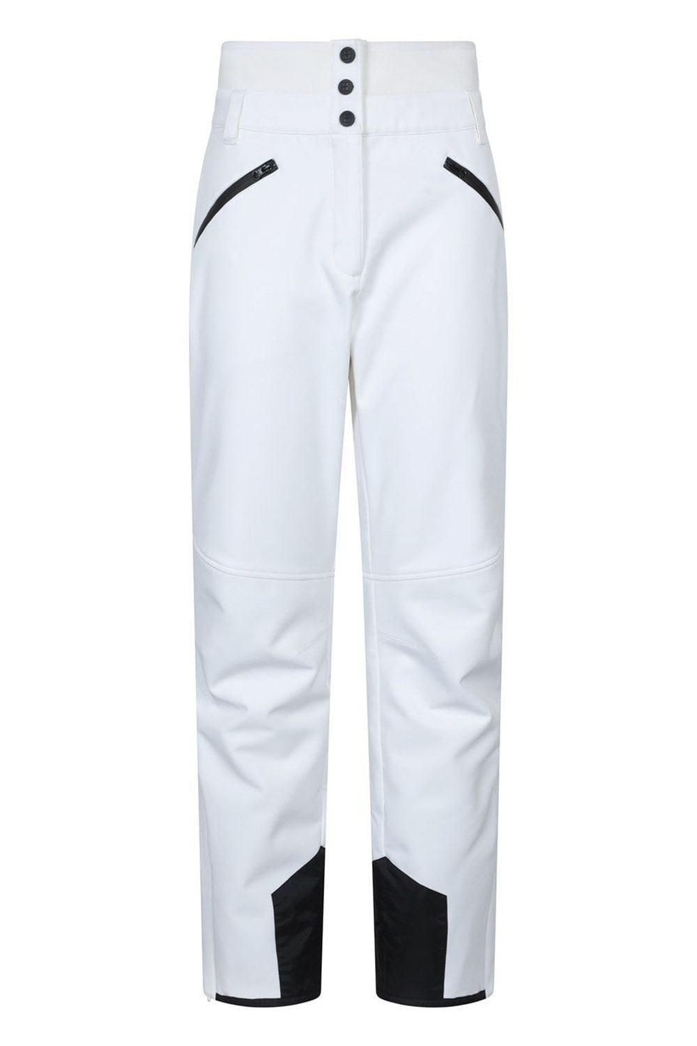White Avalanche RECCO High Waist Ski Trousers, Image 1 of 5