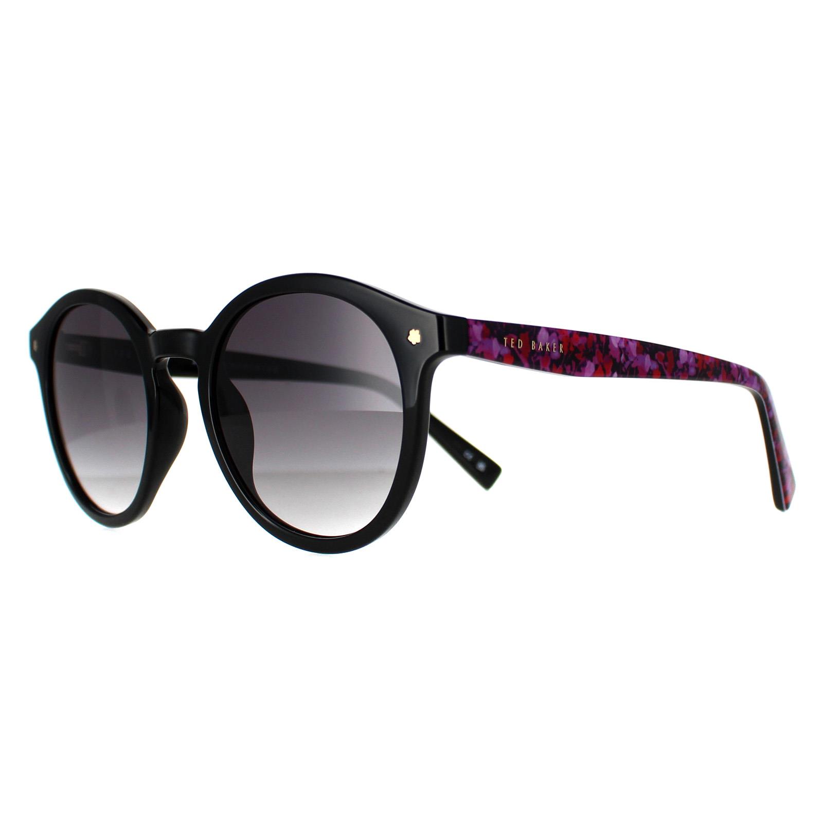 Black Ted Baker Black Round Black Black Gradient TB1677 Fleur, Image 2 of 4