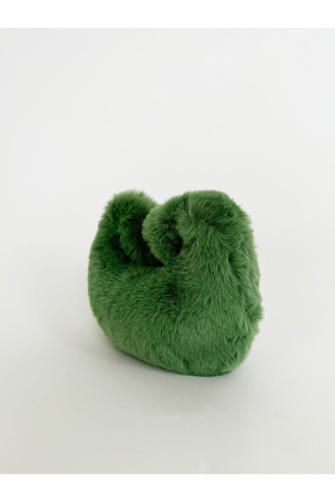 Green Faux Fur Soft Grab Bag, Image 5 of 6