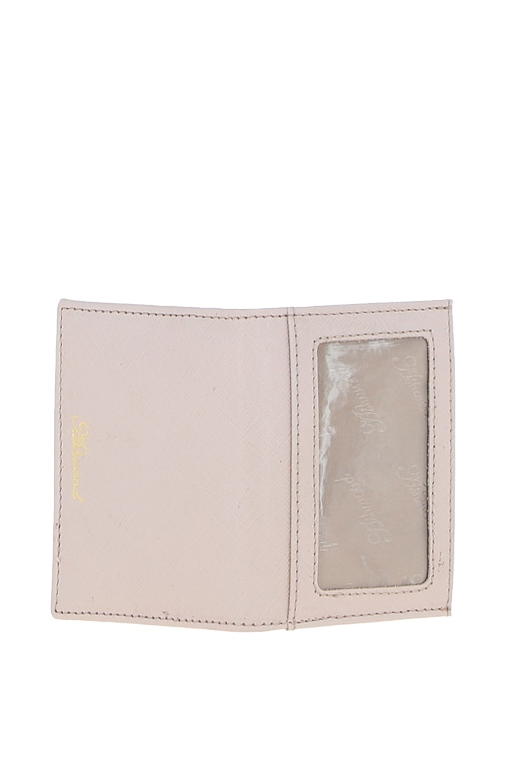 Light Pink Elegant Real Leather Card Holder & Key Ring Set, Image 5 of 5