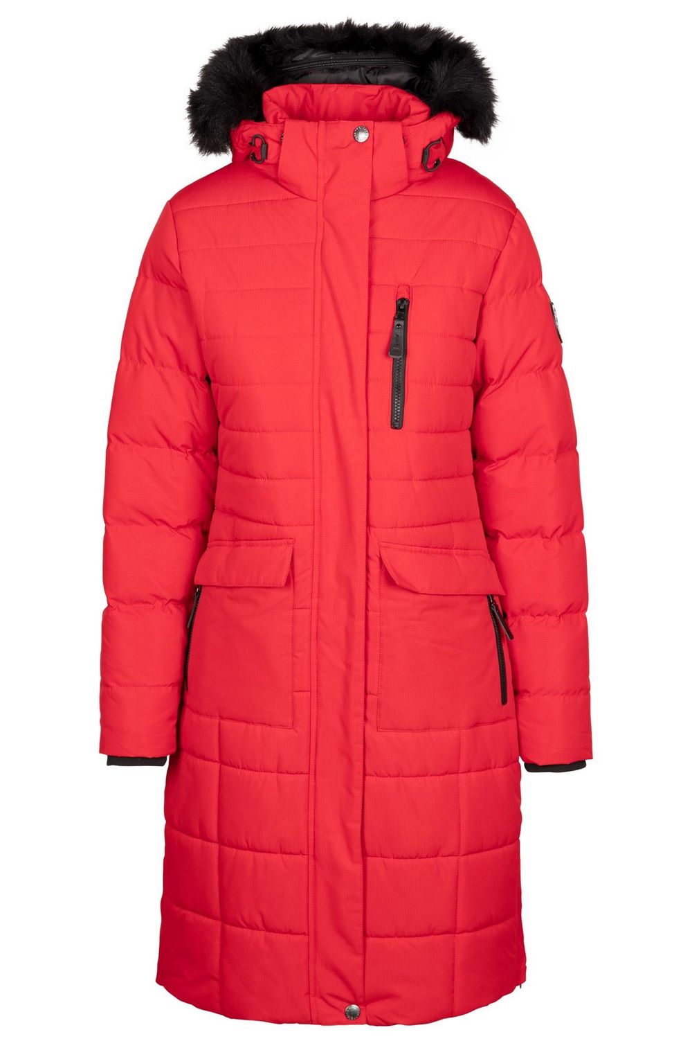 Red Trespass Red Sasha Padded Jacket, Image 1 of 4