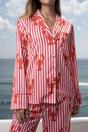 Red The Night Store Red Lobster Pyjama Trouser Set, Image 7 of 7