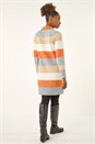 ORANGE Collared Knit Shift Dress, Image 3 of 5