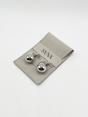 Silver Chunky Droplet Earrings, Image 1 of 2