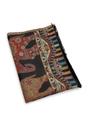 Multi Kashmiri Jamawar Scarf, Image 2 of 5
