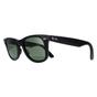 Black Ray-Ban Black Rectangle Black Green Sunglasses, Image 2 of 6