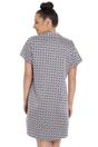 Navy Satin Nightshirt, Image 3 of 5