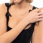 Gold Six Beads Sterling Silver Necklace Chain, Image 4 of 5