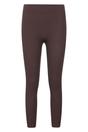 Brown Carmel Ribbed Seamless Thermal Bottoms, Image 1 of 4
