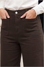 Chocolate Petite Front Pocket Jean, Image 4 of 4