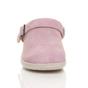 Lilac AJVANI Lilac Low Wedge Slingback Clogs Mules, Image 6 of 6
