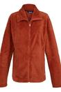 Rust Heidy Fluffy Full Zip Fleece Jacket, Image 1 of 4