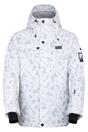 White Ski Life Dash Print Ski Jacket, Image 1 of 3
