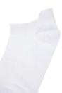 White 5 Pack Cotton Knit Sports Ankle Socks, Image 3 of 4