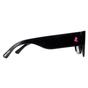 Black Jimmy Choo Black Rectangle Black with Black Pattern Temples Grey CAMI/S, Image 4 of 4