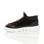 Black Retro Trainers Hi Tops, Image 3 of 6