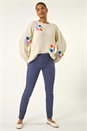 Steel Blue 31'' Denim Stretch Jegging, Image 2 of 5