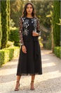 Black Embellished Detail Jacket, Image 3 of 4
