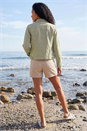 Sage Classic Cotton Denim Jacket, Image 3 of 4
