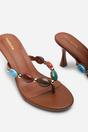  Electra Jewel Embellished Heeled Sandals, Image 5 of 6