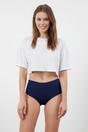 Multi 3 Pack Seamless High Waist Knitted Briefs, Image 5 of 5