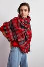 Multi Soft Brushed Winter Scarf, Image 1 of 2