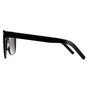 Black Saint Laurent Black Square Black Grey Smoke Sunglasses, Image 3 of 6
