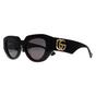 Black Cat Eye Shiny Black Grey GG1421S, Image 2 of 4