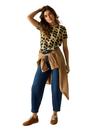Multi Orla Kiely Flowers TShirt, Image 4 of 4
