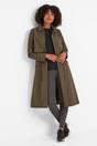 Khaki Alva Waterproof Trench Coat, Image 4 of 6