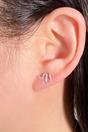 Silver Sterling Silver Slithering Snakes Studs, Image 2 of 3