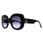 Black Benetton Black Oval Black Blue Gradient BE5067, Image 2 of 3