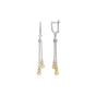 Silver Dorissa Sterling Silver Drop Earring Multicolor Beads, Image 1 of 5