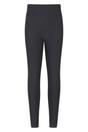 Charcoal Borg Lined Thermal Leggings, Image 1 of 1