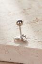 Silver Mia Gioielli Silver Sterling Silver 20G Bee Cartilage Studs Pair, Image 3 of 3
