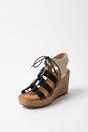  Mia Womens Lace Up Espadrille Wedge Sandals, Image 7 of 8