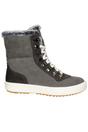 Grey Korinna Suede Lace Up Snow Boots, Image 3 of 4