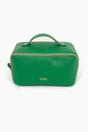 Green Etre Green Faux Leather Vanity Case Makeup Bag, Image 1 of 2