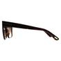  Cat Eye Shiny Dark Havana Brown Gradient Winona FT1030, Image 3 of 3