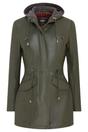 Green Hooded Parka Jacket-Oakengates, Image 1 of 5
