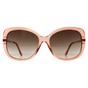 Pink Calvin Klein Pink Butterfly Dusty Pink Brown Gradient CK22548S, Image 1 of 3