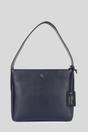 Navy Ashwood Leather Navy 'Capolavoro Veneziano' Real Leather Hobo Shoulder Bag, Image 1 of 4