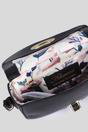Black 'Borsa della Moda' Real Leather Saddle Crossbody Bag, Image 4 of 4