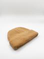 Beige SVNX Beige Knitted Ribbed Beanie, Image 1 of 2