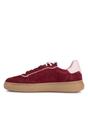 Red Tamaris Red Tamaris Merlot Red Stripe Sneakers, Image 4 of 7