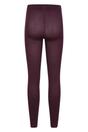 Burgundy Brushed Isotherm Leggings, Image 2 of 4