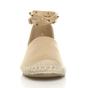 Natural AJVANI Natural Flat Ankle Strap Espadrilles Sandals, Image 5 of 5