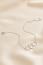 Silver Sterling Silver Circle Trio Bracelet, Image 1 of 3