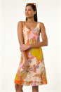 PINK Paisley Double Layer Dress, Image 1 of 5